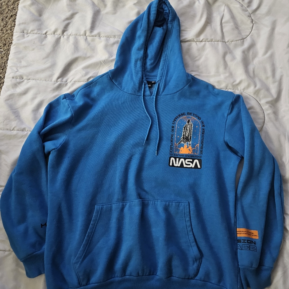 Blue Hoodie for Men